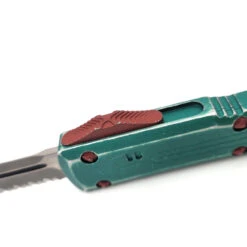 Microtech Ultratech 123-11BH Bounty Hunter Tanto Partial Serrated Stonewash - Pre-owned -Microtech Shop 95629797 92B1 4B4D B2E6 01C39612201C 66145.1669321183