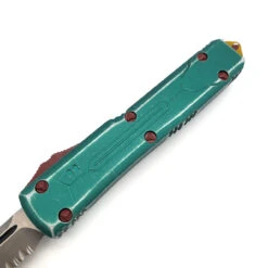 Microtech Ultratech 123-11BH Bounty Hunter Tanto Partial Serrated Stonewash - Pre-owned -Microtech Shop 990A1299 7E9D 41C6 8326 1146DFC569AE 86122.1669321183