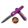 Microtech Ultratech 121-10APVI Violet Single Edge Apocalyptic