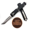 Microtech UTX-70 419-10s Stonewash Hellhound Tanto