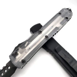 Microtech Ultratech 119-1DLCTCLSH Clear Top DLC Hellhound Shadow -Microtech Shop D1E19A7B 8B86 406F A35F 6C25499983AC 43386.1668820882
