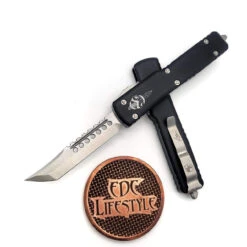 Microtech UTX-70 419-4s Satin Hellhound Tanto