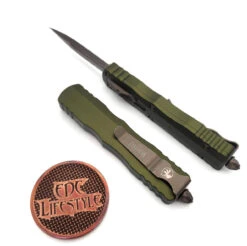 Microtech Dirac 225-13APOD OD Green Bronzed Apocalyptic Double Edge -Microtech Shop DDC4053A 120A 4DC0 9EED B53A5020DEC2 78511.1670310744