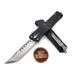 Microtech Combat Troodon 219-10S Stonewash Hellhound Signature Series