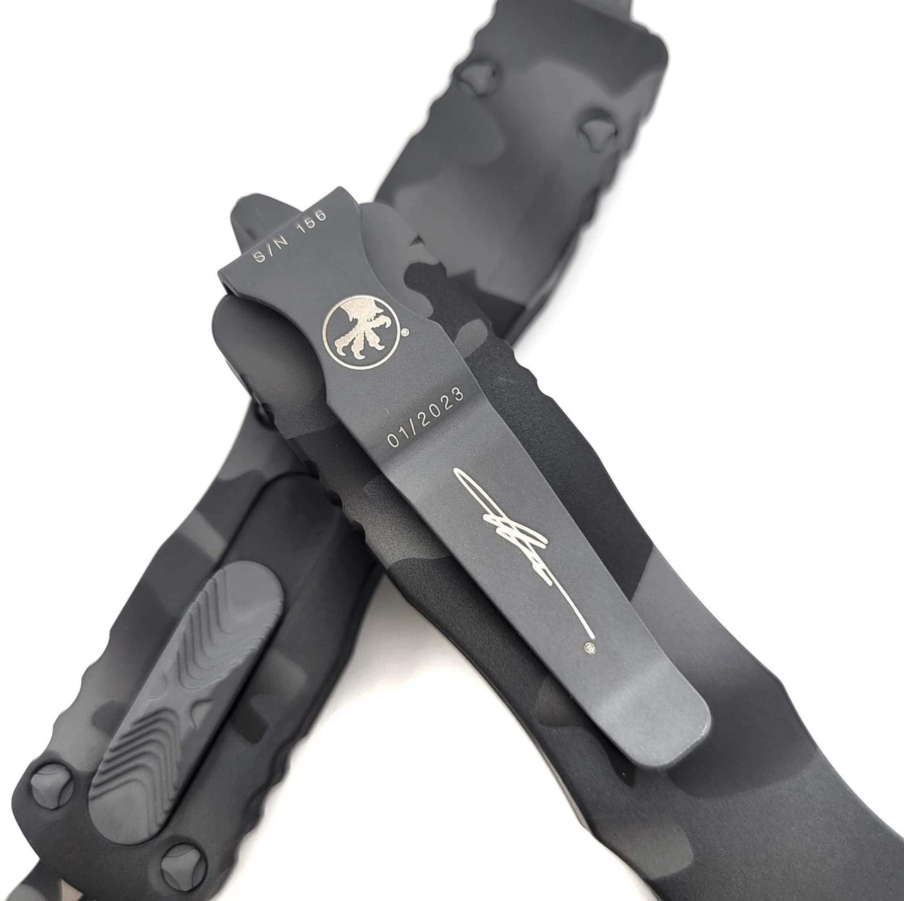 Microtech 225-1UCS Dirac Urban Camo Double Edge 5 Microtech 225-1UCS Dirac Urban Camo Double Edge - Image 5