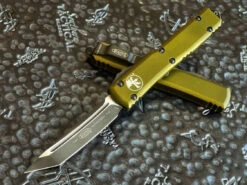 Microtech Ultratech OTF Automatic Knife Tanto Standard OD Green