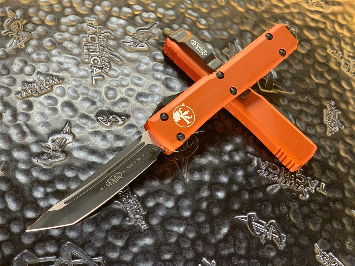 Microtech Ultratech Tanto Standard Orange 1 Microtech Ultratech Tanto Standard Orange