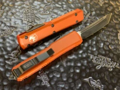 Microtech Ultratech Tanto Standard Orange 3 Microtech Ultratech Tanto Standard Orange -Microtech Shop MT123 1OR 3