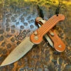 Microtech LUDT Single Edge Bronzed Apocalyptic Standard Tan