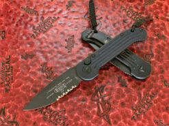 Microtech LUDT Single Edge Part Serrated Tactical