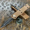 Microtech Troodon Double Edge Standard Tan