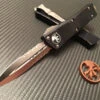 Microtech Troodon Double Edge Satin Part Serrated