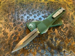 Microtech Combat Troodon Double Edge Bronzed Apocalyptic Standard OD Green -Microtech Shop MT142 13APOD 4