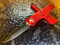 Microtech Combat Troodon Double Edge Standard Red