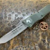 Microtech Combat Troodon Tanto Apocalyptic Standard OD Green
