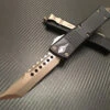 Microtech Signature Series Combat Troodon Hellhound Tanto Bronzed Standard