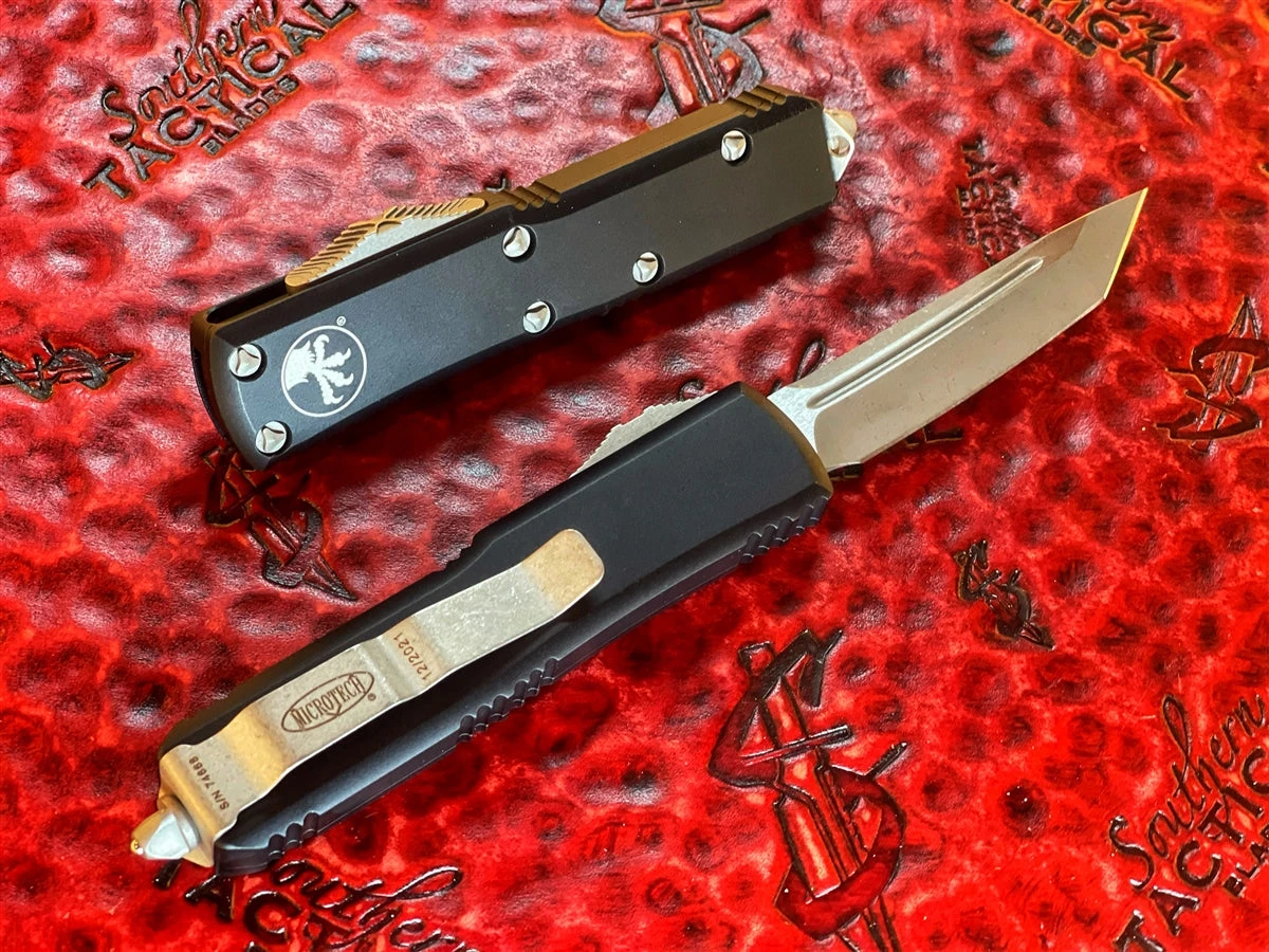 Microtech UTX85 Tanto Apocalyptic Standard 2 Microtech UTX85 Tanto Apocalyptic Standard - Image 2