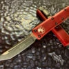 Microtech UTX85 Tanto Standard Merlot