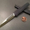 Microtech Cypher MK7 Whancliffe Limited Edition OD Green Blade W/ Black Hardware