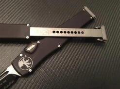 Microtech Halo VI Tanto Full Serrated Black -Microtech Shop MT250 3 4