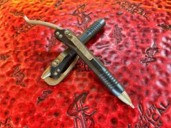 Microtech Siphon II Black Stainless Steel With Bronze Apocalyptic Internals