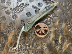 Microtech Siphon II OD Green W/ Bronzed Accents -Microtech Shop MT401 SSOD 4