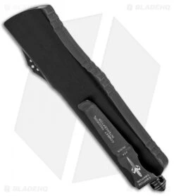 Marfione Custom Combat Troodon OTF Knife Interceptor W/ DLC HW (3.8" Stonewash) -Microtech Shop Marfione Custom Combat Troodon Interceptor DLC Hardware Fallout 339 MCK BHQ 87108 jr side