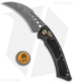 Marfione Custom Hawk Automatic Knife Stingray Skin (CTS-XHP Core Damascus) -Microtech Shop Marfione Custom Hawk Auto Stingray Skin Core Damascus BHQ 101556 jr bottlecap