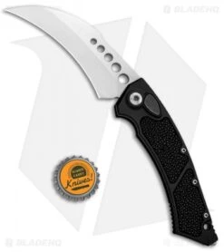 Marfione Custom Hawk Automatic Knife Stingray Skin (4" Hand Rub Satin) -Microtech Shop Marfione Custom Hawk Auto Stingray Skin Hand Rub Satin BHQ 105065 jr bottlecap