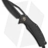 Marfione Custom Matrix-R Flipper Knife Carbon Fiber (3.75" DLC Apocalyptic)