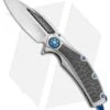 Marfione Custom Super Matrix-R Knife Titanium/Carbon Fiber (3.75" Mirror/CF)