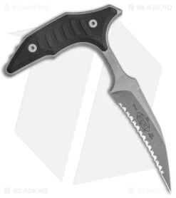 Microtech BEE S/E Wharncliffe Double Push Daggers Black G-10 (2.5" AP Full Serr) -Microtech Shop Microtech BEE SS FS Double Push Daggers AP Black G 10 Full Serr BHQ 141921 jr knife 2