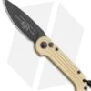 Microtech LUDT Automatic Knife Champagne Gold (3.4" Black)