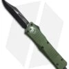 Microtech Combat Troodon Bowie OTF Knife OD Green (3.8" Black) 146-1OD