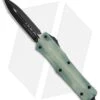 Microtech Signature Series Combat Troodon D/E OTF Auto Knife Jade G-10 (3.8")