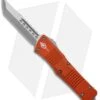 Microtech Combat Troodon Hellhound Tanto OTF Knife Orange (3.8" SW) 219-10OR