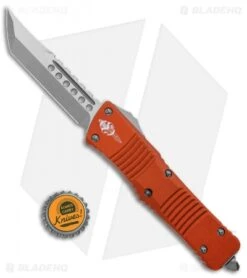 Microtech Combat Troodon Hellhound Tanto OTF Knife Orange (3.8" SW) 219-10OR -Microtech Shop Microtech Combat Troodon Hellhound Tanto OTF Orange SW 219 10OR BHQ 105402 jr bottlecap