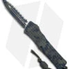 Microtech Combat Troodon OTF Dagger Automatic Knife Olive Camo (3.8" Camo Serr)