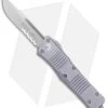Microtech Combat Troodon S/E OTF Automatic Knife Gray (3.8" Stonewash Serr)