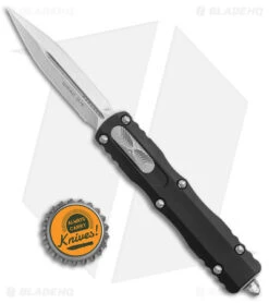 Microtech Dirac Dagger OTF Automatic Knife Black (2.88" Stonewash) 225-10 -Microtech Shop Microtech Dirac Dagger OTF Auto Black SW BHQ 99678 jr bottlecap