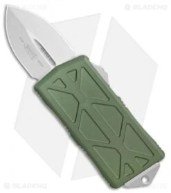 Microtech Exocet Dagger CA Legal OTF Automatic Knife OD Green (1.9" Stonewash)
