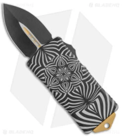 Microtech Exocet Source D/E Dagger CA Legal OTF Automatic Knife (1.9" Black)