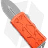 Microtech Exocet Dagger CA Legal OTF Auto Knife Distressed Orange (1.9" ASW)
