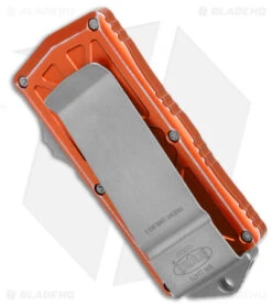 Microtech Exocet Dagger CA Legal OTF Auto Knife Distressed Orange (1.9" ASW) -Microtech Shop Microtech Exocet Dagger CA Legal OTF Auto Distressed Orange Apocalypitc BHQ 178755 jr side