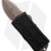 Microtech Exocet Dagger CA Legal OTF Automatic Knife Black (1.9" Bronzed Serr)