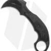 Microtech Bastinelli Signature Iconic Karambit Fixed Blade Knife CF (Black)