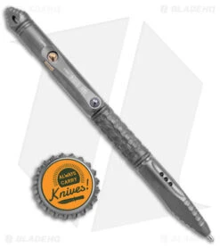 Microtech Kyroh Bolt-Action Pen - Shot Peened Titanium Tritium Insert -Microtech Shop Microtech Kyroh Bolt Action Pen Shot Peened Ti Tritium Insert BHQ 136404 jr bottlecap