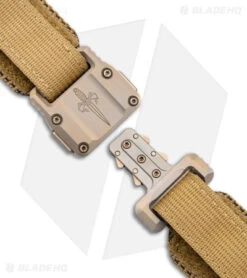 Microtech Marfione Custom Apis Tactical Belt Coyote Ti 91-CYTTI-38 -Microtech Shop Microtech Marfione Custom Apis Tactical Coyote Ti 38 BHQ 174540 jr buckle open