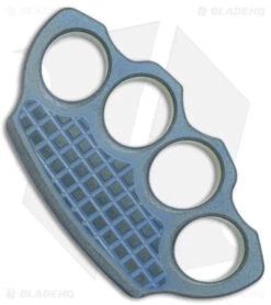 Microtech Marfione Custom Hand Tank Paperweight - Ice Blue