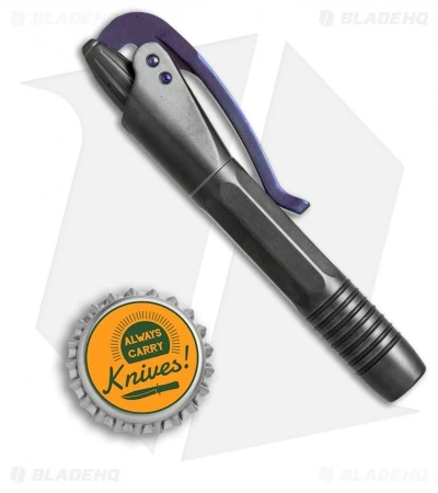 Microtech Marfione Custom Siphon II DLC Ti W/ Purple Haze Lever 3 Microtech Marfione Custom Siphon II DLC Ti W/ Purple Haze Lever - Image 3